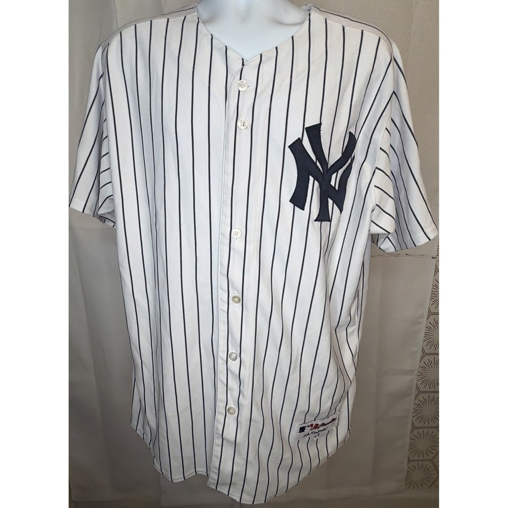 AUTHENTIC Derek Jeter #2 New York Yankees Jersey 48, All Star + Yankee Stadium